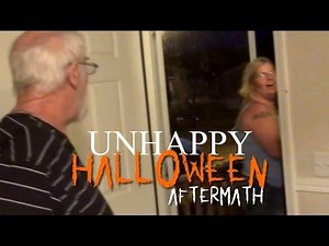 Unhappy Halloween Aftermath