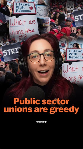 “The best example of government greed is public sector unions,” says Reason editor-in-chief Katherine Mangu-Ward on The Reason Roundtable podcast. “It’s just individual people looking out for themselves at the direct cost of the taxpayer.” Listen to the whole Roundtable here: https://reason.pub/3wqONBq 🎨: Lex Villena | Reason Magazine