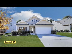 $325,000 Dallas GA Home Tour | 3BR Stepless Ranch in The Park at Cedarcrest