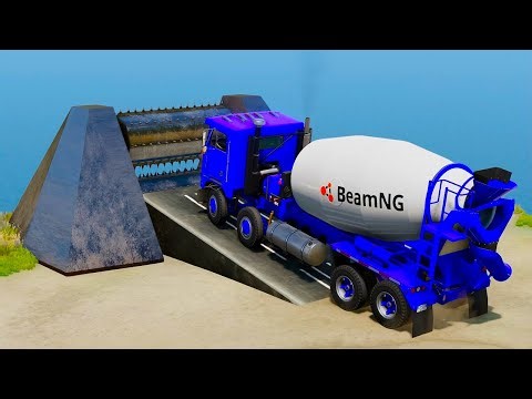 Cars vs The MONSTER with Giant TEETH #5 | BeamNG.Drive