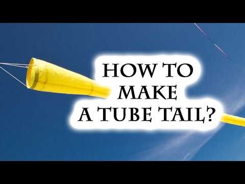 How to Sew a Tube Tail for Your Kite | TURN ON SUBTITLES! | DIY Tutorial