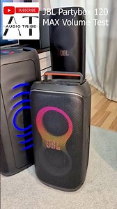 Testing JBL Partybox 120 Peak Performance #jbl #maxvolume