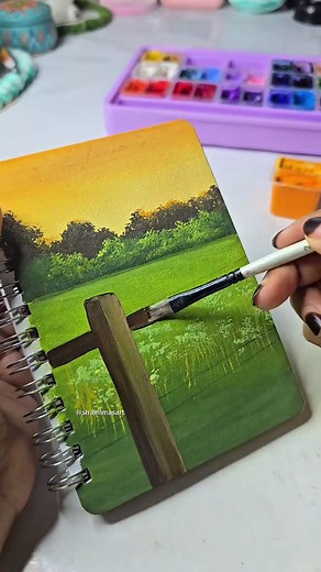 Easy Gouache Painting Tutorial for Beginners