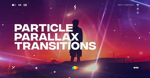 Parallax Particle Transitions