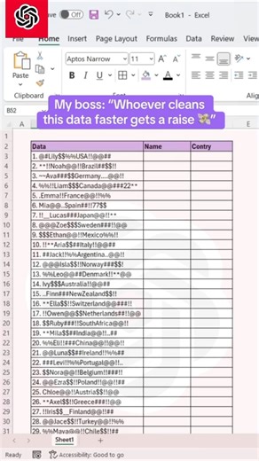 Open Microsoft Excel and Clean Data faster and get raised #excel #microexcel #exceltohtml