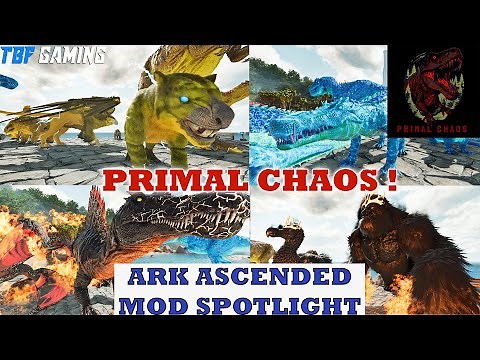 Primal Chaos Ark Ascended [UPDATED]! | ASA Mod Spotlight Series | New Dino Overhaul Mod