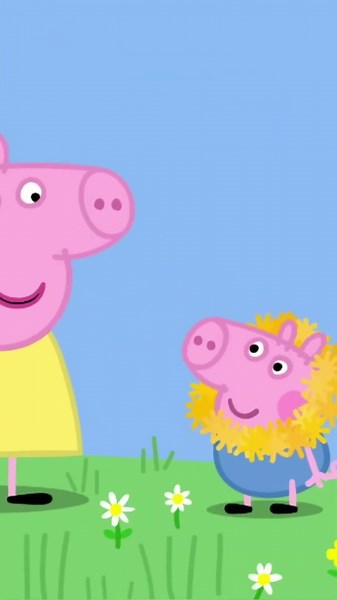 George Becomes a LION! 🦁 #peppapig #shorts