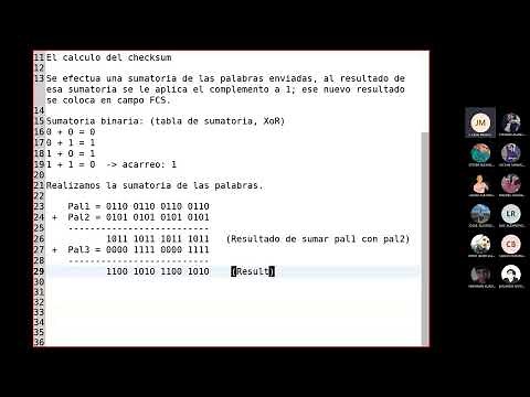 Calcular el checksum o suma de verificación