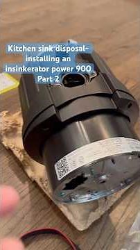Insinkerator install #insinkerator #diy #kitchenrepair #fixit
