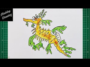 How to Draw a Leafy Sea Dragon