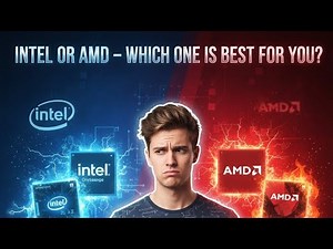 AMD vs Intel 2025 | Which Processor Is Best for You? Full Comparison in Simple Language