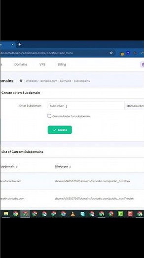 Create Subdomain In Hostinger