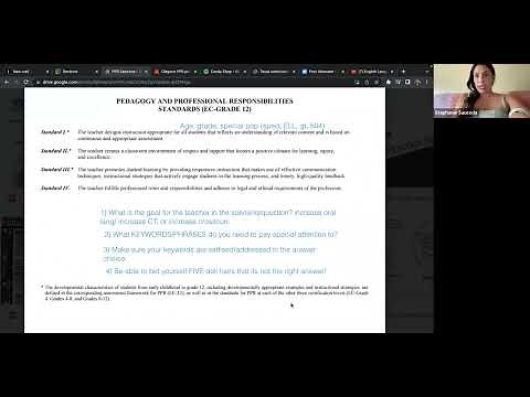 TEXES PPR Testing Strategies- Learning theories, lesson planning and student diversity
