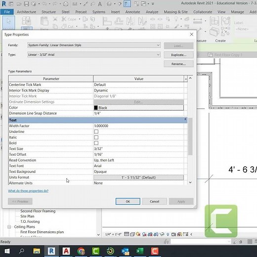 How to Dimension Override in Revit