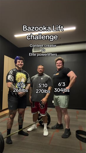 Bazooka Lift Challenge: Who Will Prevail?