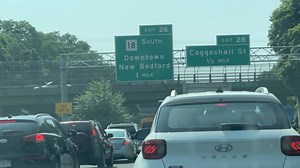 27K views · 91 reactions | 195 westbound traffic is backed up for miles from the Fairhaven to the New Bedford exits. Probable accident as an ambulance passed by in the breakdown lane. | New Bedford Guide | Facebook