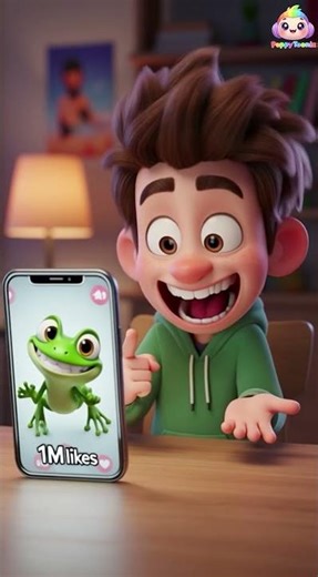 🐸📱 My Frog Became a TikTok Star Overnight! | Funny 3D Animated Cartoon