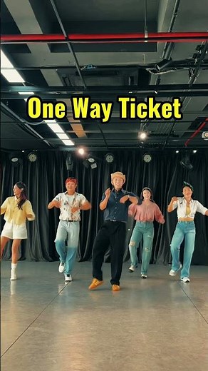 One way ticket Retro Dance Trend Viral Fitness with An Le #dance #dancefitness #DanceFitnessWithAnLe