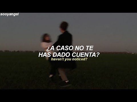 "¿Acaso no te has dado cuenta? de lo bien que me complementas" - (Letra/Lyrics)