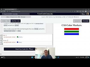 FreeCodeCamp Learn CSS Colors by Building a Set of Colored Markers