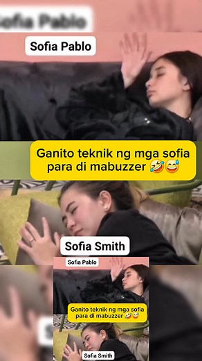 Teknik ng mga sofia para di mabuzzer🤣😅 Disclaimer : I Hereby declare that I don't own the rights to this music or song and video.All rights belong to the rightful owner . No copyright infringement intended and I do not claim to own any of the original songs and video. For entertainment purposes only #reelsviralシ #highlightsシ゚ #reelsviral #reels #algorithminsight #algorithm #entertainment #entertainmentreels #AlgorithmBoost #fblifestyle #Miguel #SofiaPablo #caprice #CapriceCayetano #carmellecol