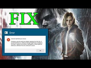 how to fix RESIDENT EVIL 9 REQUIEM cannot start denuvo service error FIX