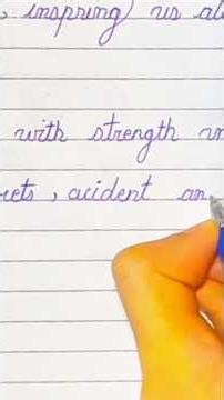 handwriting practice easy☺️#calligraphy #handwriting