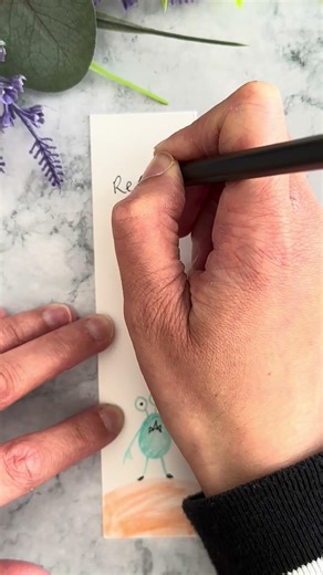 Alien Bookmark #bookmark #alien #easy