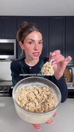 Spicy Pepperoncini Chicken Salad Recipe