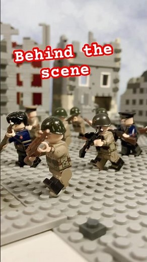 Making a stop motion - Stalingrad part 2. #lego #ww2rebuilder
