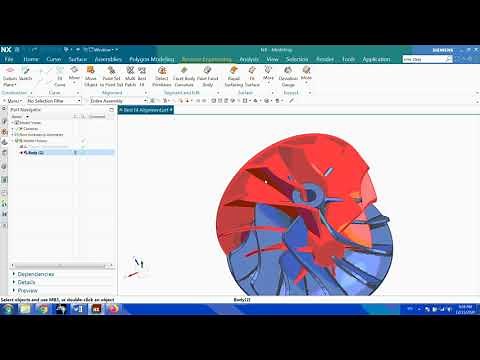 NX Best fit Alignment for Reverse Engineering