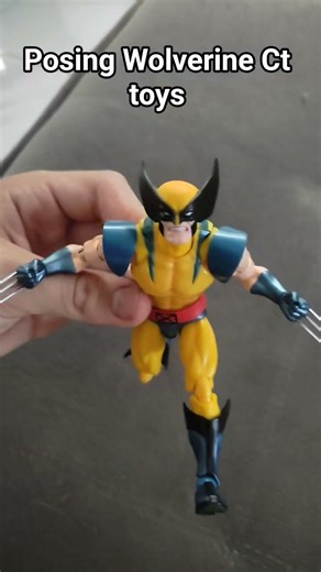 poses com o Wolverine Ct toys #rock #actionfigures #wolverine #cttoys #poses