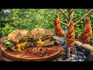 Grill your own charcoal-grilled bread – irresistibly fragrant, crispy, and rich.