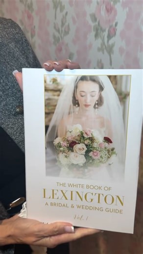 After three years of sitting on my “one day” list… 2025 is the year I finally checked it off. And I can’t believe I’m about to say this: Introducing… The White Book of Lexington, a bridal and wedding guide debuting in January at Renee’s Bridal Gala. This little booklet has been a dream of mine for so long, a place where brides can easily find the best of the best in our wedding community… and a space that celebrates the vendors who show up, work hard, and pour their hearts into what they do. The