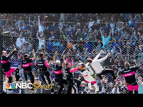Indy 500: Indianapolis Motor Speedway celebrates Helio Castroneves' win | Motorsports on NBC