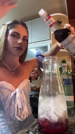 Spooky Halloween Drink Recipe: Black Blood Vodka Cocktail