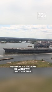 SHIP COLLISION: The Norfolk-based aircraft carrier USS Harry S. Truman was involved in a collision at sea with a merchant vessel near Port Said, Egypt, the Navy said. It did not result in flooding or injuries aboard the carrier, and there was no damage to the ship's propulsion systems. The Truman deployed from Naval Station Norfolk back in September. The latest: https://www.13newsnow.com/article/news/national/military-news/norfolk-based-uss-harry-s-truman-collides-with-ship-in-mediterranean-sea/