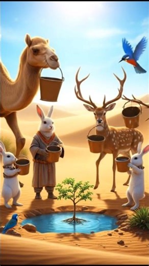 “Animals Saved a Tree | Heart Touching Nature Story | Moral Short Film”