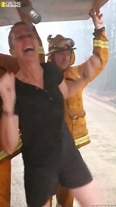 129K views · 2.5K reactions | DANCING IN THE RAIN: Firefighters literally dance for joy as rain falls over the raging fires that have been plaguing Australia for weeks. https://cbsn.ws/33ke4cb | CBS Mornings | Facebook