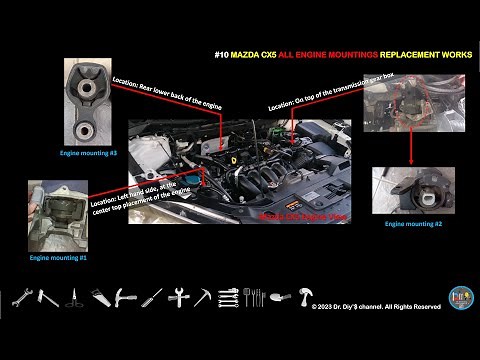 #10 Mazda CX5 Engine Mountings Replacement Works