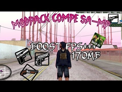 SHARE MODPACK GTA SA-MP COMPE LOW TEXTURE BOOST FPS | GTA SA-MP ANODOR