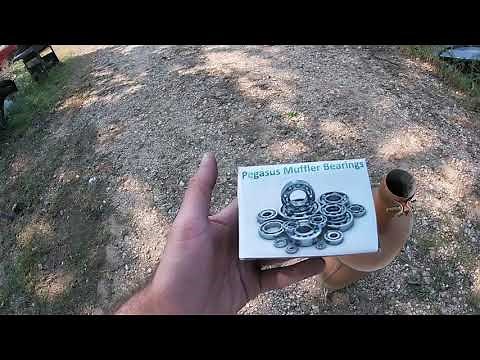How to change Muffler bearings muffler bearings explanation