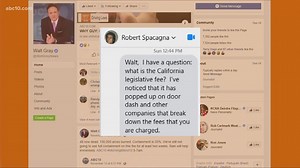 What is the California Legislative fee listed on DoorDash receipts? | Why Guy