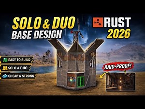 ULTIMATE Solo/Duo Base Design 2026 🔥 Rust Strongest Starter Base