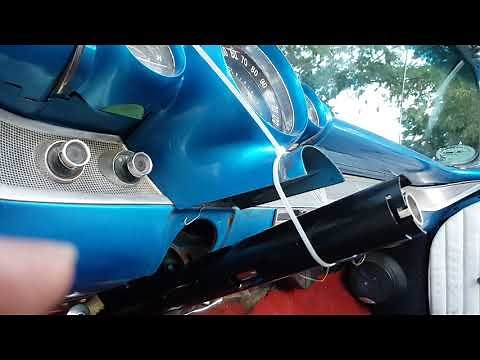57 Chevy power steering conversion video 3. VIP info on installing the new shortened column