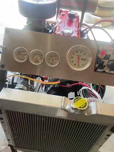 Fresh Toyota 22R Build Running on a Custom Engine Stand