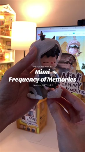 Am I lucky enough to pull the MIMI secret or the special edition? 🥹🧃 The whole series gives off that retro, cinematic memory-core vibe and I’m obsessed already. Every box feels like opening a scene from an old film 🎞️✨ Got mine from @Heyone_global — manifesting secret or special edition energy!!! 🍀 #MIMI_FrequencyofMemories #HEYONE #MIMI #unboxing