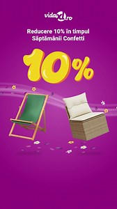 39 reactions | Bine ai venit, primăvară, cu Săptămâna Confetti!  Obține -10% la 華 ghivece,  mobilă din ratan, ️ canapele,  copertine și multe altele!  | vidaXL | Facebook