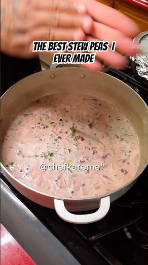 Easy Stew Peas With Some Salt Beef