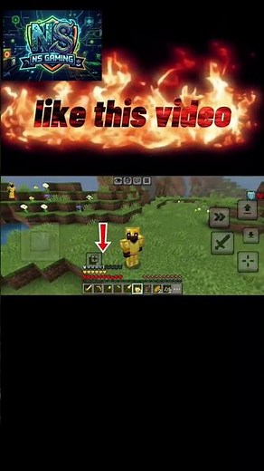 UNLIMITED Golden Hearts Trick in Minecraft! 😱🔥 #Shorts #minecraft